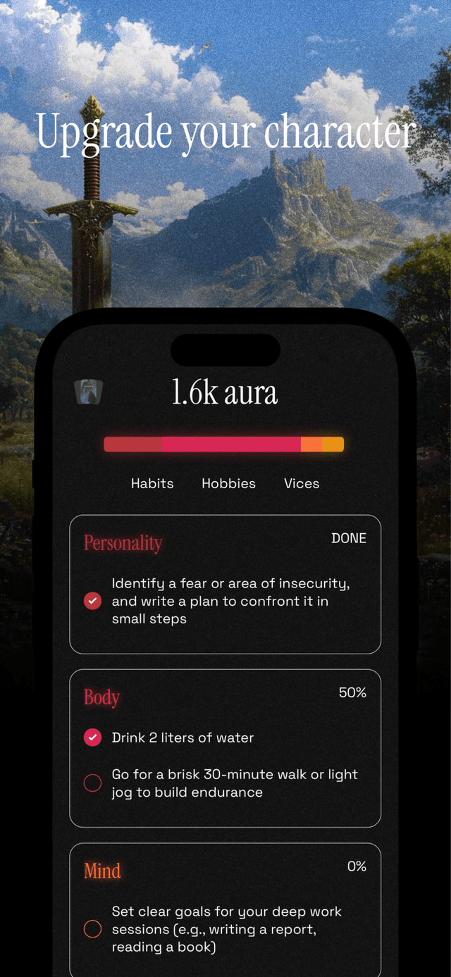 Aura App Screenshot